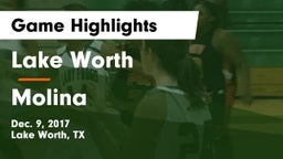 Lake Worth  vs Molina  Game Highlights - Dec. 9, 2017