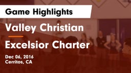 Valley Christian  vs Excelsior Charter  Game Highlights - Dec 06, 2016