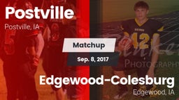 Matchup: Postville High vs. Edgewood-Colesburg  2017
