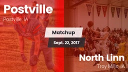 Matchup: Postville High vs. North Linn  2017