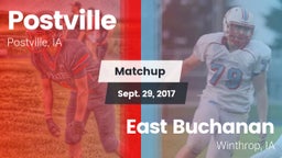 Matchup: Postville High vs. East Buchanan  2017