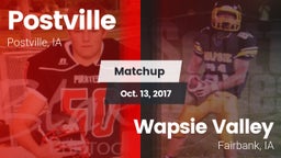 Matchup: Postville High vs. Wapsie Valley  2017