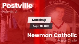 Matchup: Postville High vs. Newman Catholic  2018