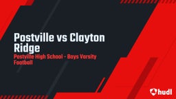 Highlight of Postville vs Clayton Ridge