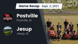 Recap: Postville  vs. Jesup  2021