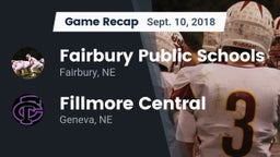 Recap: Fairbury Public Schools vs. Fillmore Central  2018