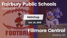 Matchup: Fairbury Public vs. Fillmore Central  2019
