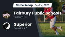 Recap: Fairbury Public Schools vs. Superior  2020