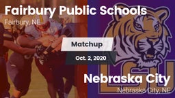 Matchup: Fairbury Public vs. Nebraska City  2020
