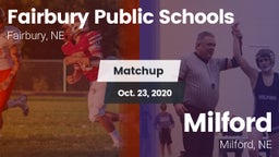 Matchup: Fairbury Public vs. Milford  2020