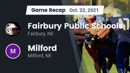 Recap: Fairbury Public Schools vs. Milford  2021