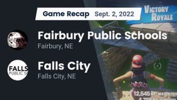 Recap: Fairbury Public Schools vs. Falls City  2022