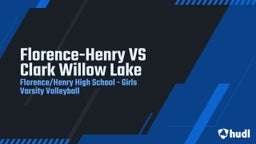 Florence/Henry volleyball highlights Florence-Henry VS Clark Willow Lake