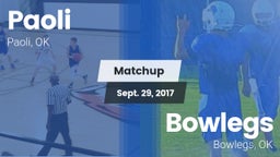 Matchup: Paoli  vs. Bowlegs  2017