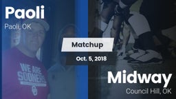Matchup: Paoli  vs. Midway  2018