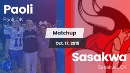 Matchup: Paoli  vs. Sasakwa  2019