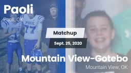 Matchup: Paoli  vs. Mountain View-Gotebo  2020
