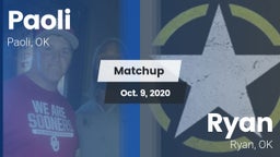 Matchup: Paoli  vs. Ryan  2020