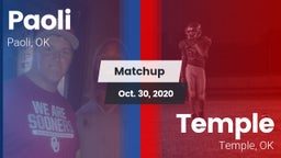 Matchup: Paoli  vs. Temple  2020