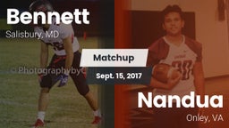 Matchup: Bennett  vs. Nandua  2017