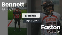 Matchup: Bennett  vs. Easton  2017