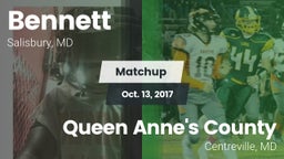 Matchup: Bennett  vs. Queen Anne's County  2017