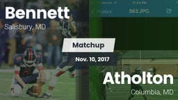 Matchup: Bennett  vs. Atholton  2017