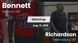 Matchup: Bennett  vs. Richardson  2018