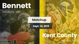 Matchup: Bennett  vs. Kent County  2019