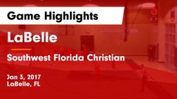 LaBelle  vs Southwest Florida Christian  Game Highlights - Jan 3, 2017