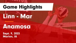 Linn - Mar  vs Anamosa  Game Highlights - Sept. 9, 2023