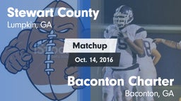 Matchup: Stewart County High vs. Baconton Charter  2016