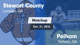 Matchup: Stewart County High vs. Pelham  2016