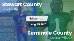 Matchup: Stewart County High vs. Seminole County  2017
