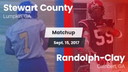 Matchup: Stewart County High vs. Randolph-Clay  2017