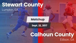 Matchup: Stewart County High vs. Calhoun County  2017