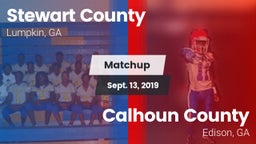 Matchup: Stewart County High vs. Calhoun County  2019