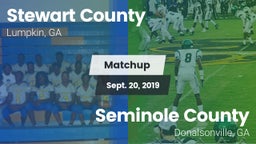 Matchup: Stewart County High vs. Seminole County  2019