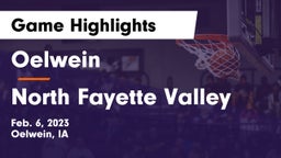 Oelwein  vs North Fayette Valley Game Highlights - Feb. 6, 2023