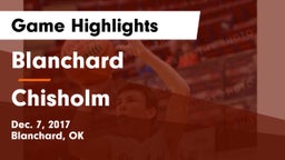 Blanchard  vs Chisholm  Game Highlights - Dec. 7, 2017