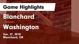 Blanchard  vs Washington  Game Highlights - Jan. 27, 2018