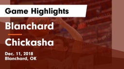 Blanchard  vs Chickasha  Game Highlights - Dec. 11, 2018