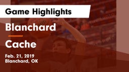 Blanchard  vs Cache  Game Highlights - Feb. 21, 2019