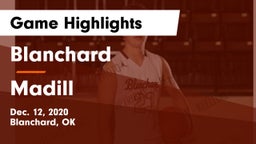 Blanchard   vs Madill  Game Highlights - Dec. 12, 2020