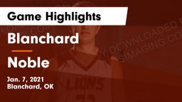 Blanchard   vs Noble  Game Highlights - Jan. 7, 2021