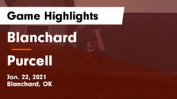 Blanchard   vs Purcell  Game Highlights - Jan. 22, 2021