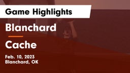 Blanchard   vs Cache  Game Highlights - Feb. 10, 2023