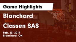 Blanchard  vs Classen SAS Game Highlights - Feb. 23, 2019
