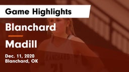 Blanchard   vs Madill  Game Highlights - Dec. 11, 2020