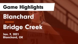 Blanchard   vs Bridge Creek Game Highlights - Jan. 9, 2021